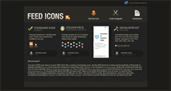 Desktop Screenshot of feedicons.com
